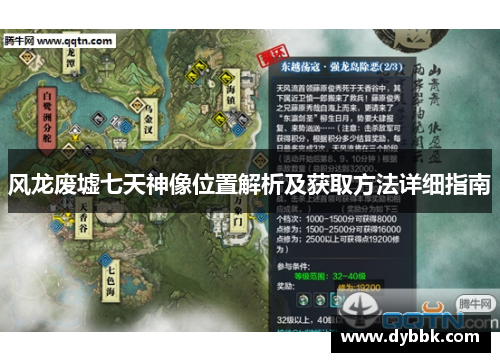 风龙废墟七天神像位置解析及获取方法详细指南